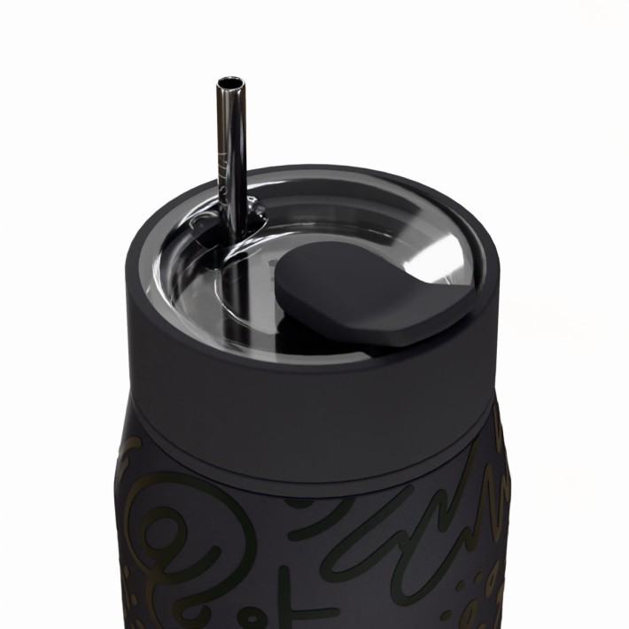 ESTIA ΘΕΡΜΟΣ LENS SAVE THE AEGEAN 360ml NOIR ECHO