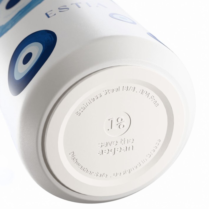 ESTIA ΘΕΡΜΟΣ LENS SAVE THE AEGEAN 360ml SPIRIT OF LUCK