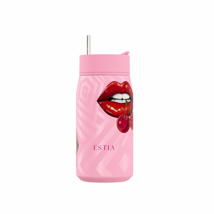 ESTIA ΘΕΡΜΟΣ LENS SAVE THE AEGEAN 360ml BLUSH POP
