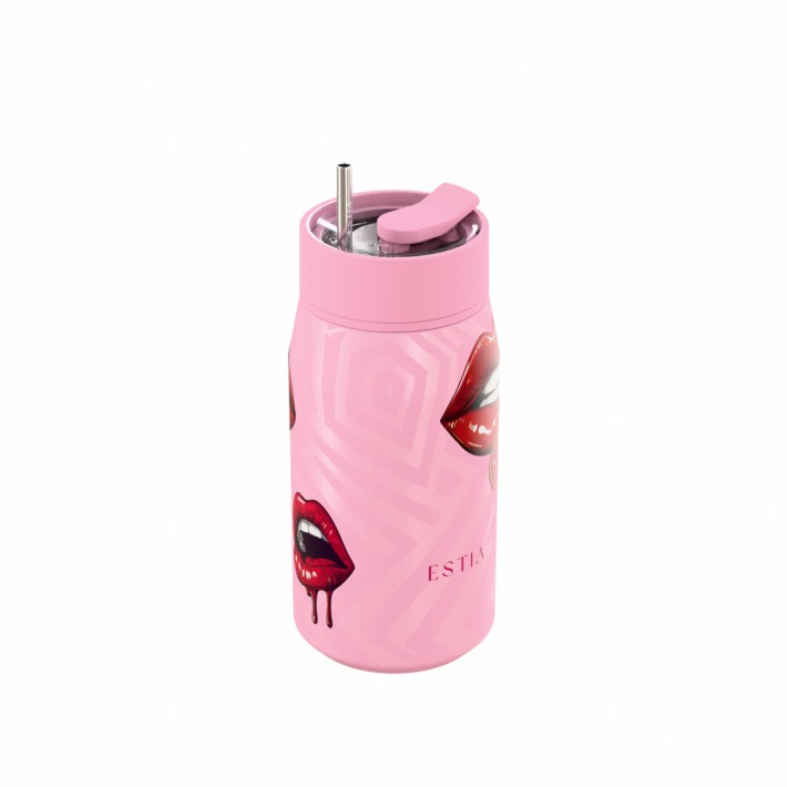 ESTIA ΘΕΡΜΟΣ LENS SAVE THE AEGEAN 360ml BLUSH POP