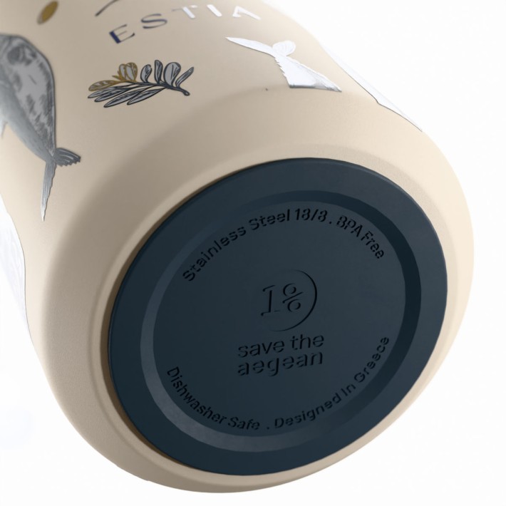ESTIA ΘΕΡΜΟΣ LENS SAVE THE AEGEAN 360ml SALT LIFE