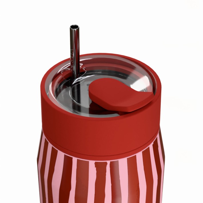 ESTIA ΘΕΡΜΟΣ LENS SAVE THE AEGEAN 360ml VIVA STRIPE