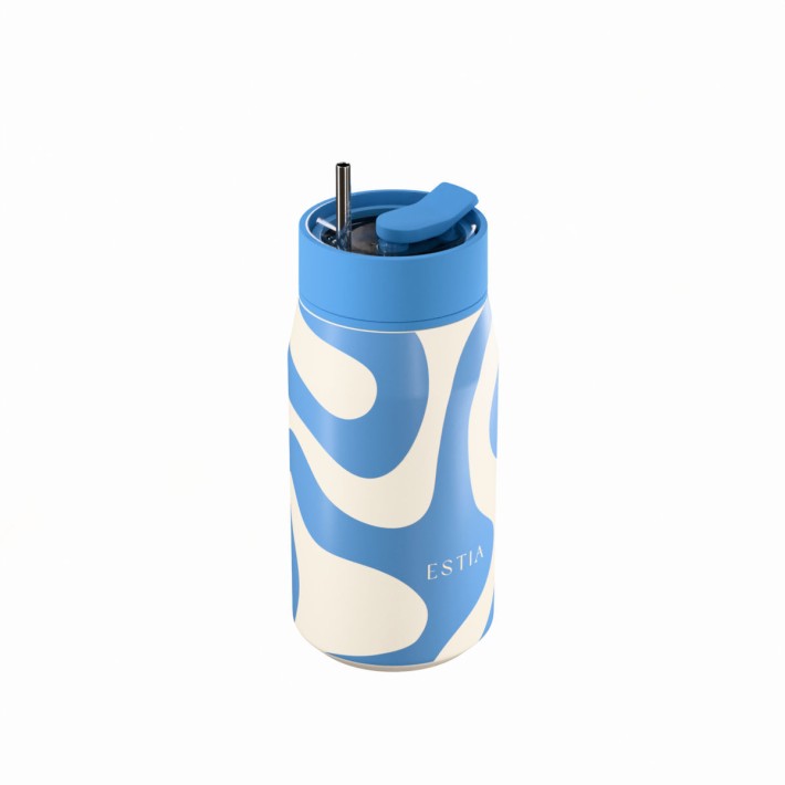 ESTIA ΘΕΡΜΟΣ LENS SAVE THE AEGEAN 360ml OCEAN WAVES