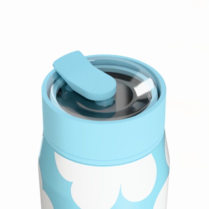 ESTIA ΘΕΡΜΟΣ LENS SAVE THE AEGEAN 360ml BLUE DAISY