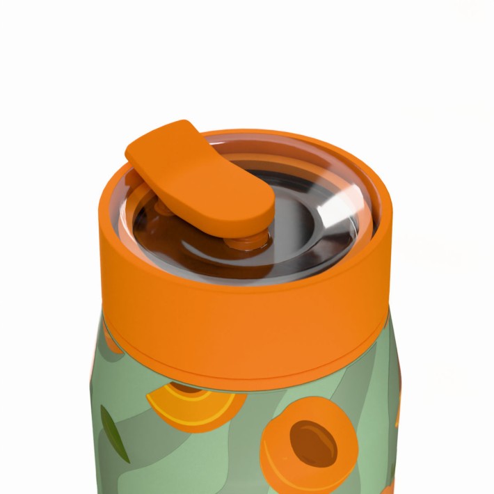 ESTIA ΘΕΡΜΟΣ LENS SAVE THE AEGEAN 360ml PEACH GARDEN