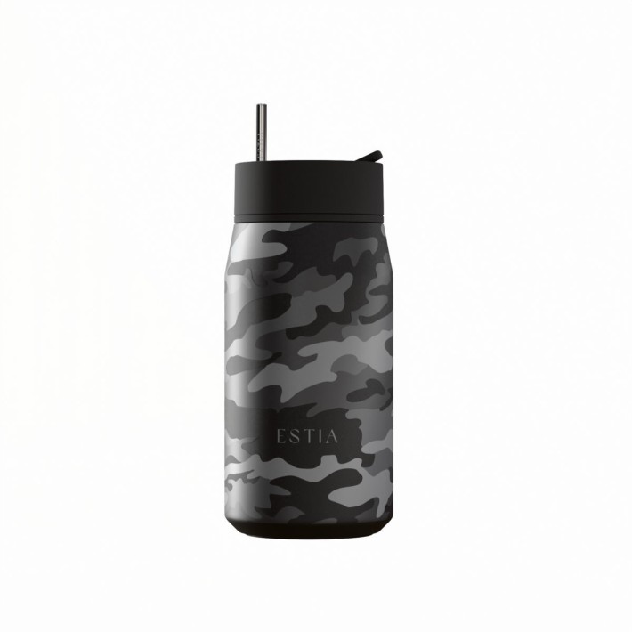 ESTIA ΘΕΡΜΟΣ LENS SAVE THE AEGEAN 360ml DARK CAMO