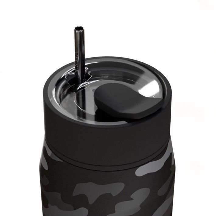 ESTIA ΘΕΡΜΟΣ LENS SAVE THE AEGEAN 360ml DARK CAMO
