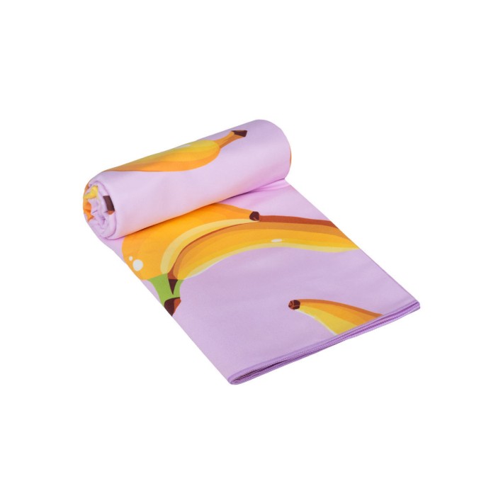 ESTIA ΠΕΤΣΕΤΑ ΘΑΛΑΣΣΗΣ MICROFIBER ΜΕ ΤΣΑΝΤΑΚΙ BANANA MOOD