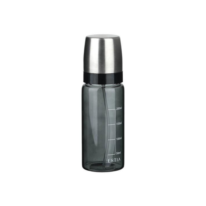 ESTIA ΓΥΑΛΙΝΟ ΔΟΧΕΙΟ ΓΙΑ ΛΑΔΙ & ΞΥΔΙ 230ml ΜΕ ΡΟΗ ΚΑΙ ΚΕΦΑΛΗ ΨΕΚΑΣΜΟΥ