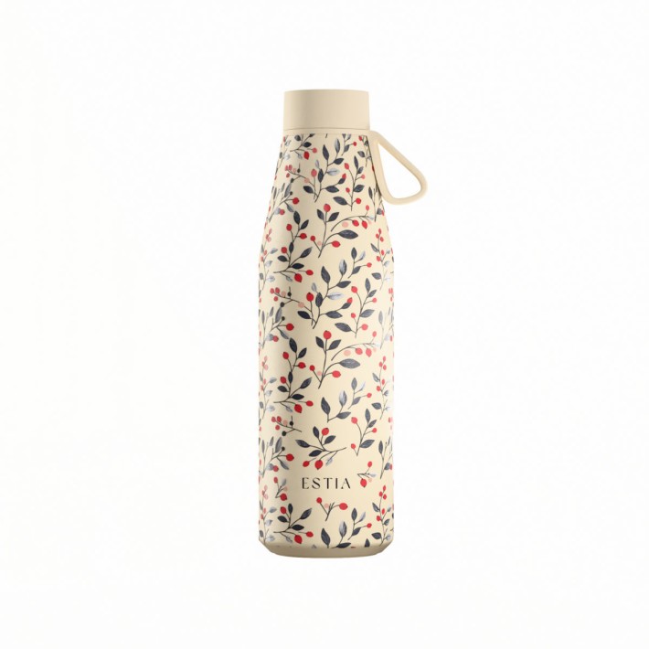 ESTIA ΘΕΡΜΟΣ FLOW  SAVE THE AEGEAN 500ml BLOOM BEIGE