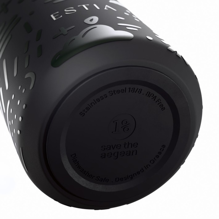 ESTIA ΘΕΡΜΟΣ FLOW  SAVE THE AEGEAN 500ml NOIR ECHO