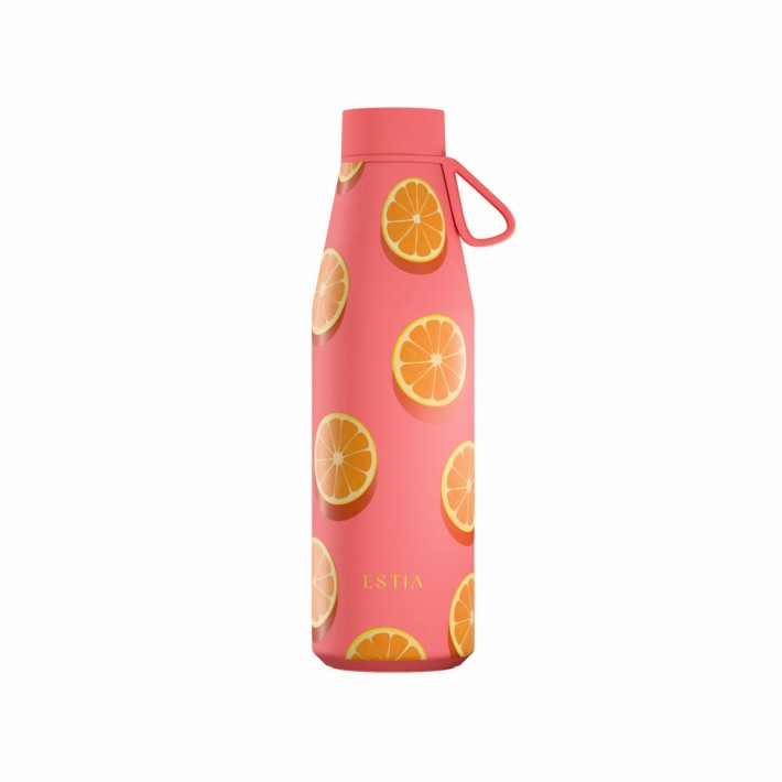 ESTIA ΘΕΡΜΟΣ FLOW  SAVE THE AEGEAN 500ml ORANGE POP