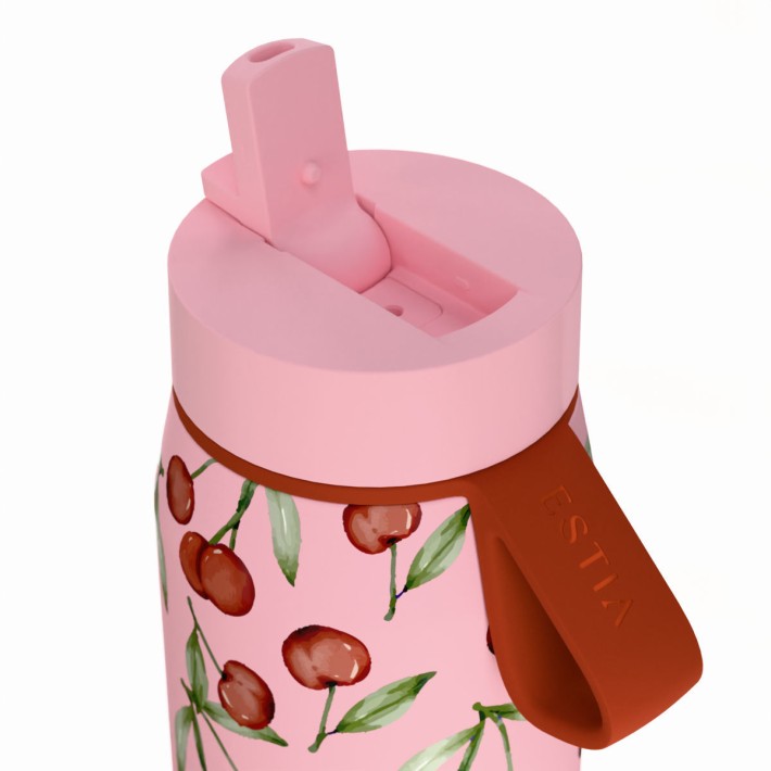ESTIA ΘΕΡΜΟΣ PULSE  SAVE THE AEGEAN 500ml CHERRY ROSE