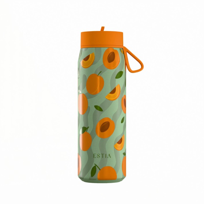 ESTIA ΘΕΡΜΟΣ PULSE  SAVE THE AEGEAN 500ml PEACH GARDEN