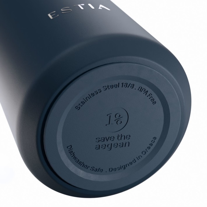 ESTIA ΘΕΡΜΟΣ PULSE  SAVE THE AEGEAN 500ml INDIGO