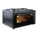 ESTIA ΗΛΕΚΤΡΙΚΟ ΦΟΥΡΝΑΚΙ MASTERCOOK COMPACT 2950W 48lt ΜΕ 3 ΕΣΤΙΕΣ ΚΑΙ 4 ΛΕΙΤΟΥΡΓΙΕΣ ΑΝΤΙΣΤΑΣΗΣ