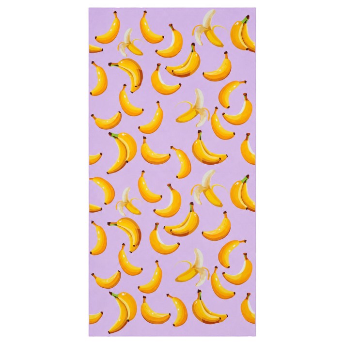 ESTIA ΠΕΤΣΕΤΑ ΘΑΛΑΣΣΗΣ MICROFIBER ΜΕ ΤΣΑΝΤΑΚΙ BANANA MOOD