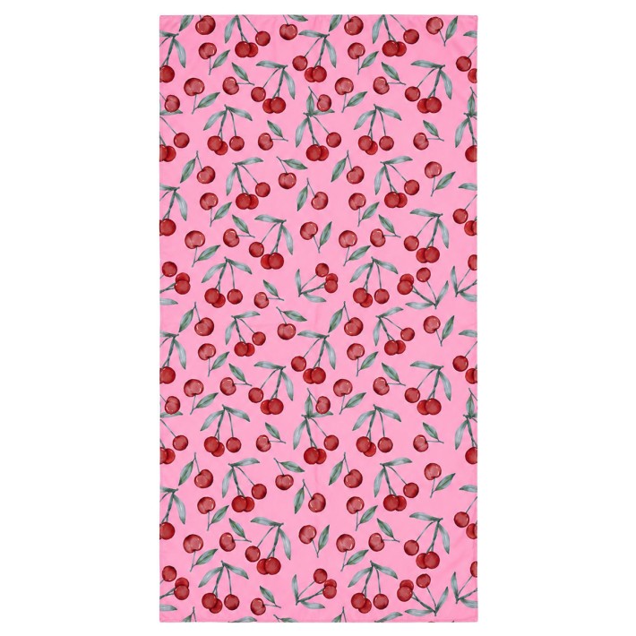 ESTIA ΠΕΤΣΕΤΑ ΘΑΛΑΣΣΗΣ MICROFIBER ΜΕ ΤΣΑΝΤΑΚΙ CHERRY ROSE