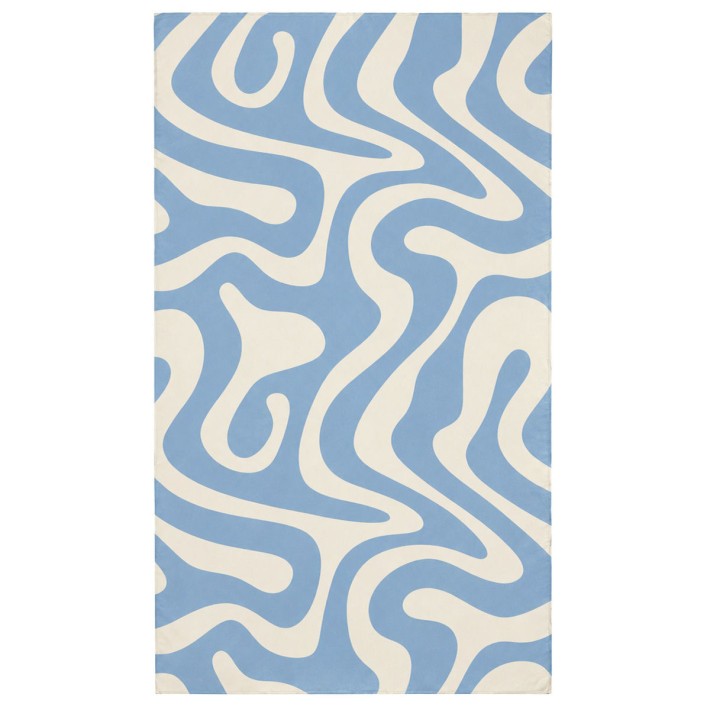 ESTIA ΠΕΤΣΕΤΑ ΘΑΛΑΣΣΗΣ MICROFIBER ΜΕ ΤΣΑΝΤΑΚΙ OCEAN WAVES