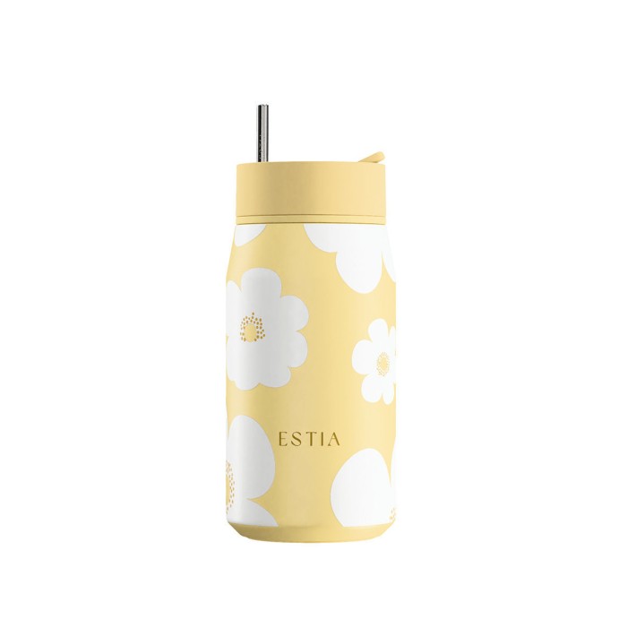 ESTIA ΘΕΡΜΟΣ LENS SAVE THE AEGEAN 360ml YELLOW DAISY