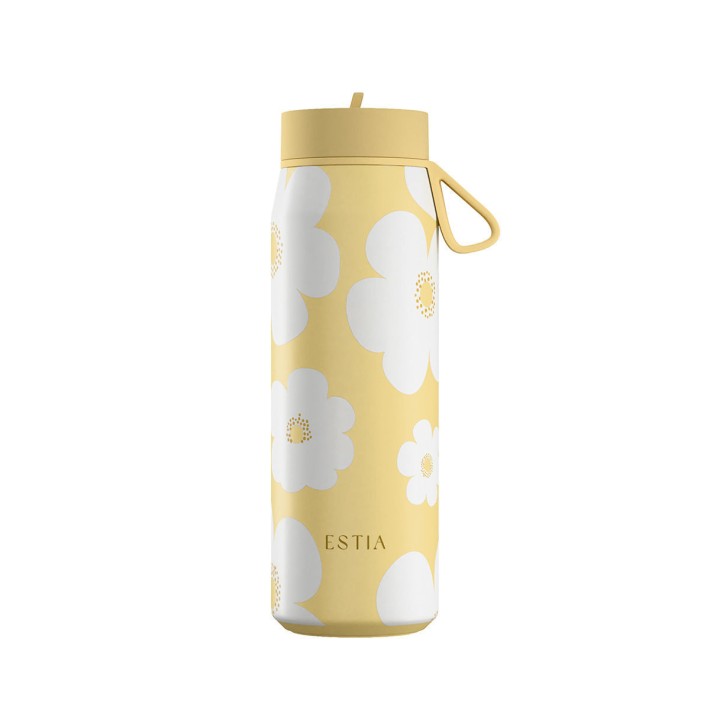 ESTIA ΘΕΡΜΟΣ PULSE  SAVE THE AEGEAN 500ml YELLOW DAISY