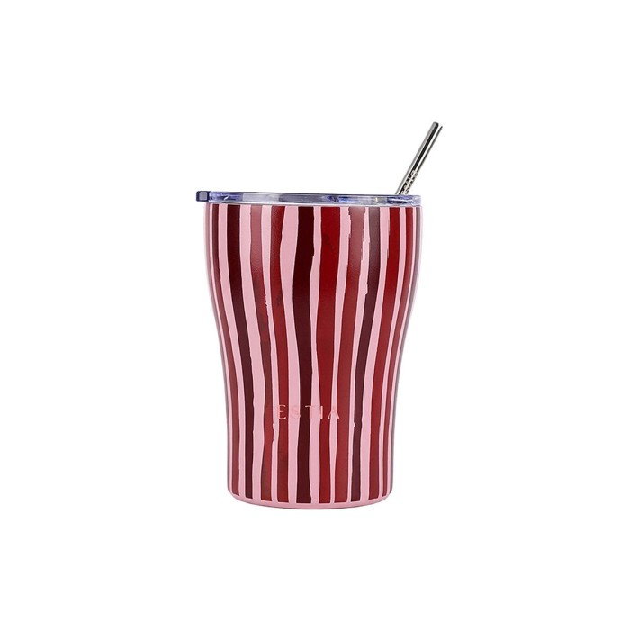 ESTIA ΘΕΡΜΟΣ COFFEE MUG SAVE THE AEGEAN 350ml VIVA STRIPE
