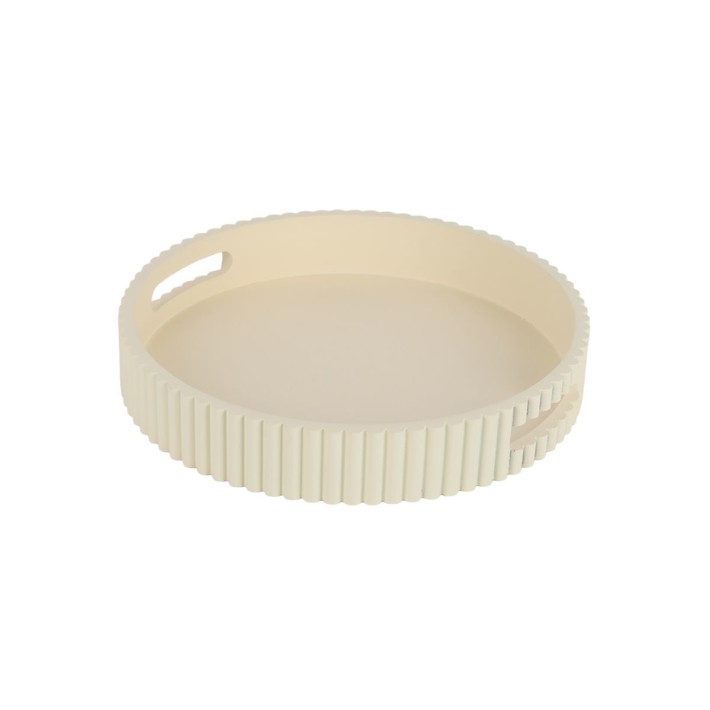 ESTIA ΞΥΛΙΝΟΣ ΔΙΣΚΟΣ ΣΕΡΒΙΡΙΣΜΑΤΟΣ FIBRA BUTTER YELLOW 30cm