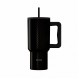 ESTIA ΘΕΡΜΟΣ STRAW TUMBLER XL SAVE THE AEGEAN 900ml CARBON FIBRE