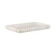 ESTIA ΔΙΣΚΟΣ ΟΡΘΩΓΩΝΙΟΣ NYRA ΜΕ ΕΦΕ ΜΑΡΜΑΡΟΥ 28x18x3cm IVORY