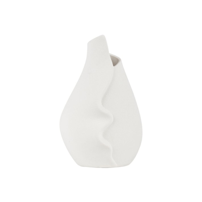 ESTIA ΒΑΖΟ TULIP CLAYRA ΚΕΡΑΜΙΚΟ 13.5x13.2x14.3cm ΛΕΥΚΟ