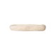 ESTIA ΔΙΣΚΟΣ CLAYRA CLOUDY ΜΕ ΕΦΕ ΜΑΡΜΑΡΟΥ ΚΕΡΑΜΙΚΟΣ 16.5x11.5x2.5cm IVORY