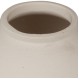 ESTIA ΣΤΡΟΓΓΥΛΟ ΒΑΖΟ CLAYRA ΚΕΡΑΜΙΚΟ 15.3cm OFF WHITE