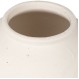 ESTIA ΣΤΡΟΓΓΥΛΟ ΒΑΖΟ CLAYRA ΚΕΡΑΜΙΚΟ 19cm OFF WHITE
