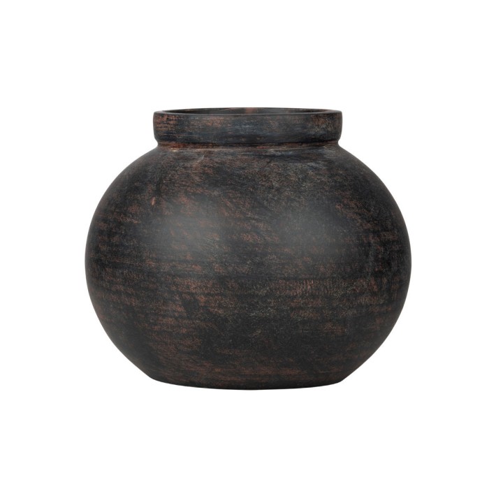 ESTIA ΒΑΖΟ CLAYRA ΜΕ ΟΡΓΑΝΙΚΟ ΣΧΗΜΑ ΚΕΡΑΜΙΚΟ 8.7cm RUST