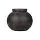 ESTIA ΒΑΖΟ CLAYRA ΜΕ ΟΡΓΑΝΙΚΟ ΣΧΗΜΑ ΚΕΡΑΜΙΚΟ 8.7cm RUST