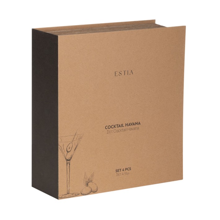ESTIA ΣΕΤ COCKTAIL HAVANA 4 ΤΕΜ.