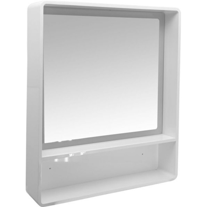 MAGIA - ΚΑΘΡΕΠΤΗΣ ΕΠΙΠΛΟΥ new PVC 60x12x70 LED - ΛΕΥΚΟΣ