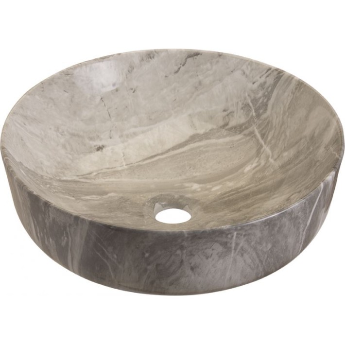 SOLANTE-1 420*420*140 ΝΙΠΤΗΡΑΣ  DECOR GREY-DARK  ΜΑΡΜΑΡΟ