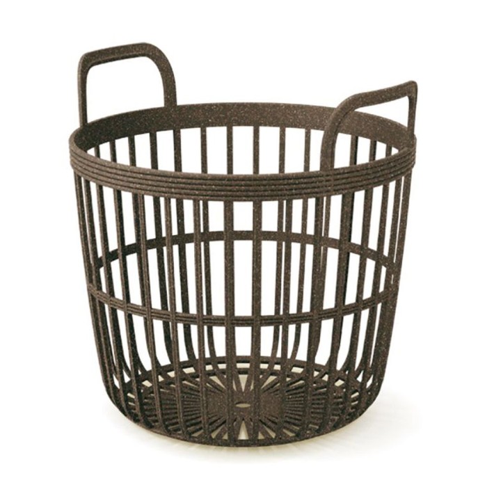 ZOE BASKET ECO WOOD ΚΑΦΕ ΠΛΑΣΤΙΚΟ ΚΑΛΑΘΙ Φ36Χ36ΕΚ