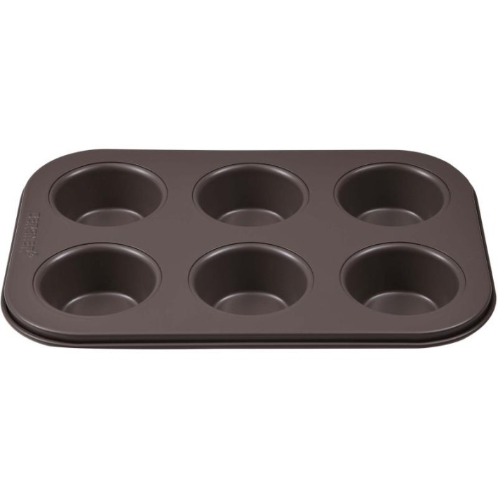 ΣΕΤ 2τεμ. ΑΝΤ/ΚΕΣ ΦΟΡΜΕΣ MUFFIN 6 θέσεων 26.5x18.5cm LOVERS BG-37197-CO - BERGNER