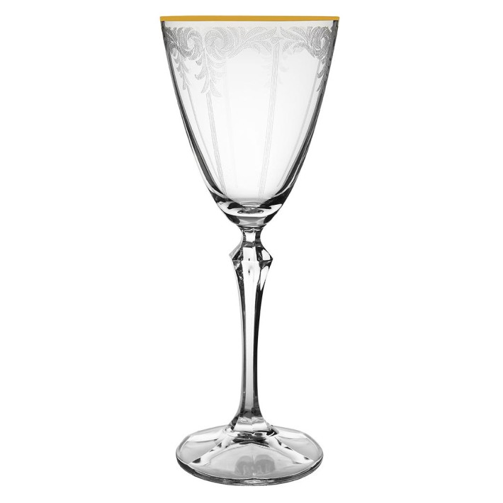 ΠΟΤΗΡΙ ΚΟΛΩΝΑΤΟ ΝΕΡΟΥ 350ml ΑΠΟ ΚΡΥΣΤΑΛΛΟ ELISAB-Q8890/G