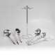 ΣΕΤ 6τεμ. ΚΟΥΤΑΛΕΣ ΑΝΟΞΕΙΔΩΤΕΣ σε ΒΑΣΗ BASIC H2009 - Max.Home®