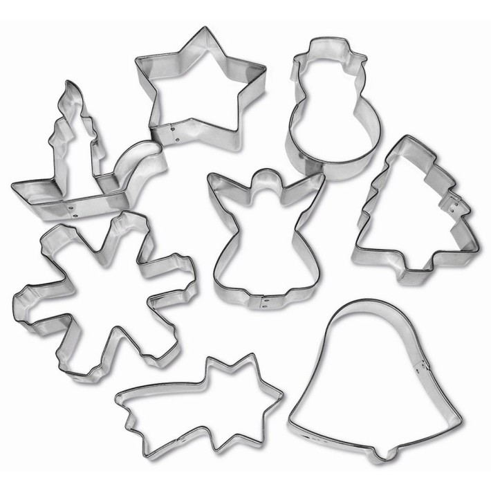 ΣΕΤ 8τεμ. COOKIE CUTTERS CHRISTMAS 15632E