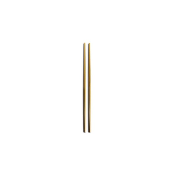 ΣΕΤ 2τεμ. CHOPSTICKS 23cm 7424-GOLD KYOTO 18/10 - COMAS
