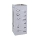 ΣΕΤ 6τεμ. ΚΟΥΤΑΛΕΣ ΑΝΟΞΕΙΔΩΤΕΣ σε ΒΑΣΗ BASIC H2009 - Max.Home®