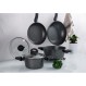 Bergner Orion BG-08515 Βαθιά Κατσαρόλα από Αλουμίνιο Φ24x10,5cm - 4lt