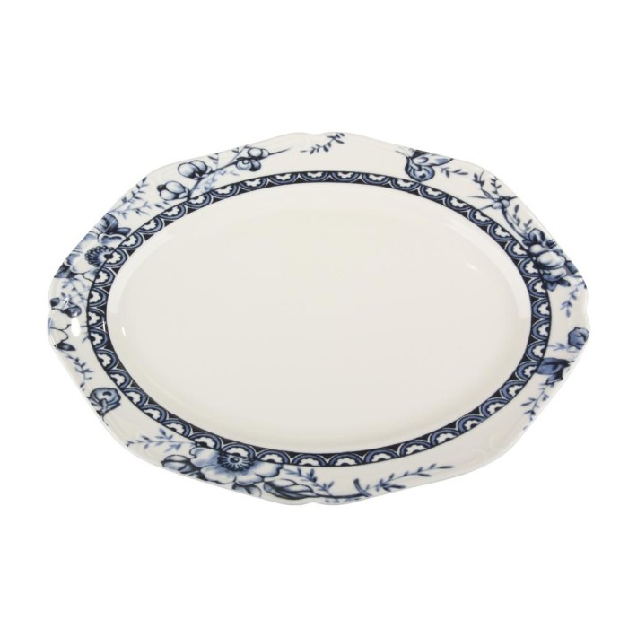 ΠΙΑΤΕΛΑ ΟΒΑΛ 36cm TIFFANY-BLUE 24324 - ORIANA FERELLI®