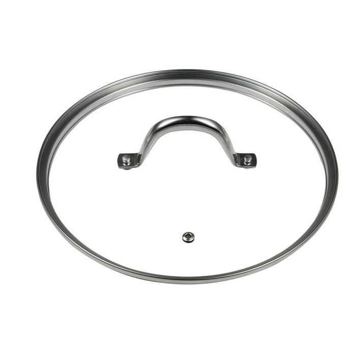ΚΑΤΣΑΡΟΛΑ με ΚΑΠΑΚΙ Φ20x10cm ΑΝΟΞEIΔΩΤΗ HI-TECH-3 BGMP-1624 - BERGNER
