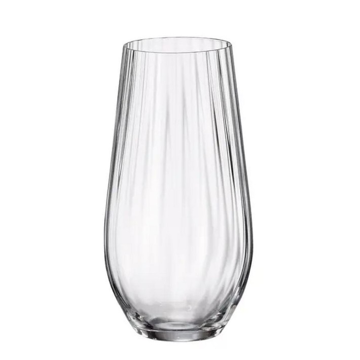 ΠΟΤΗΡΙ ΣΩΛΗΝΑ 580ml COLUMBA OPTIC - CRYSTAL BOHEMIA