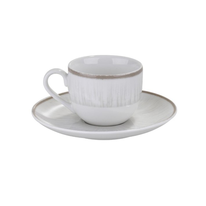 ΣΕΤ 6τεμ. ΦΛΙΤΖ. ΚΑΦΕ 90cc WATER LILY 24336-64/GREY - ORIANA FERELLI®